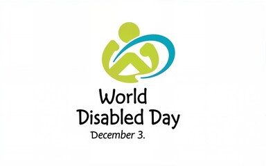 World Disabled Day. December 3. High quality