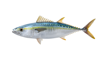 Atlantic bonito fish swimming in the ocean
