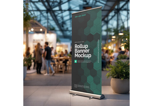 Rollup Banner Mockup 4