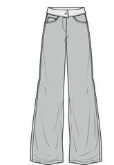 illustration , vector , womens trousers drawings ,trousers drawings , pants drawings , womens trousers tecnicals , girls trousers drawings ,design womens , trousers pattern
