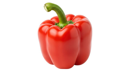 Isolated Red Bell Pepper