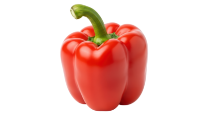 Isolated Red Bell Pepper