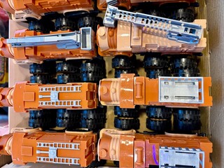 toy figurine photography with unique artistic background