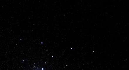 Fototapeta premium Exploring the Starry Night Sky: A Journey Through the Galaxy and the Wonders of the Universe Beyond Our Home in Space