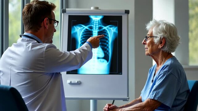 Lungs, respiratory health, pulmonary function. Organ anatomy. Bronchi widen during deep inhalation. Alveoli transfer increases air flow. Thoracic structure supports breathing.