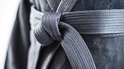 Martial Arts Gi for Training and Competition - Isolated on White Background