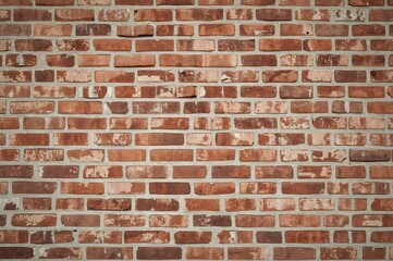 Obraz premium Filtered backdrop of a brick wall