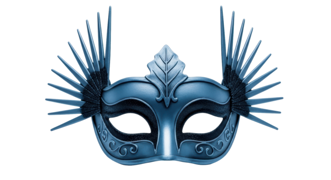 Isolated Masquerade mask