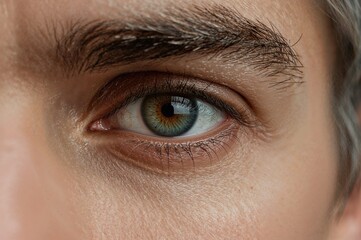 Obraz premium Close-up View of the Eye