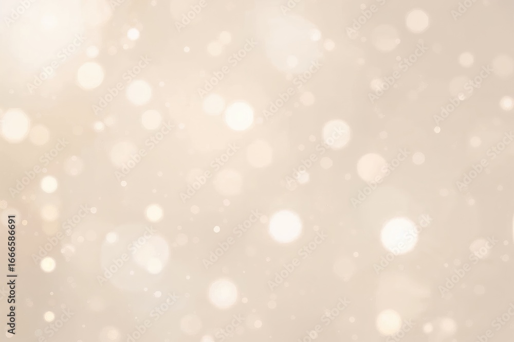 Aufkleber sophisticated cream-colored bokeh backdrop with soft focus effects and ample empty space