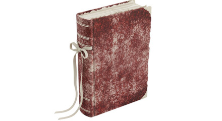 Isolated Vintage Book