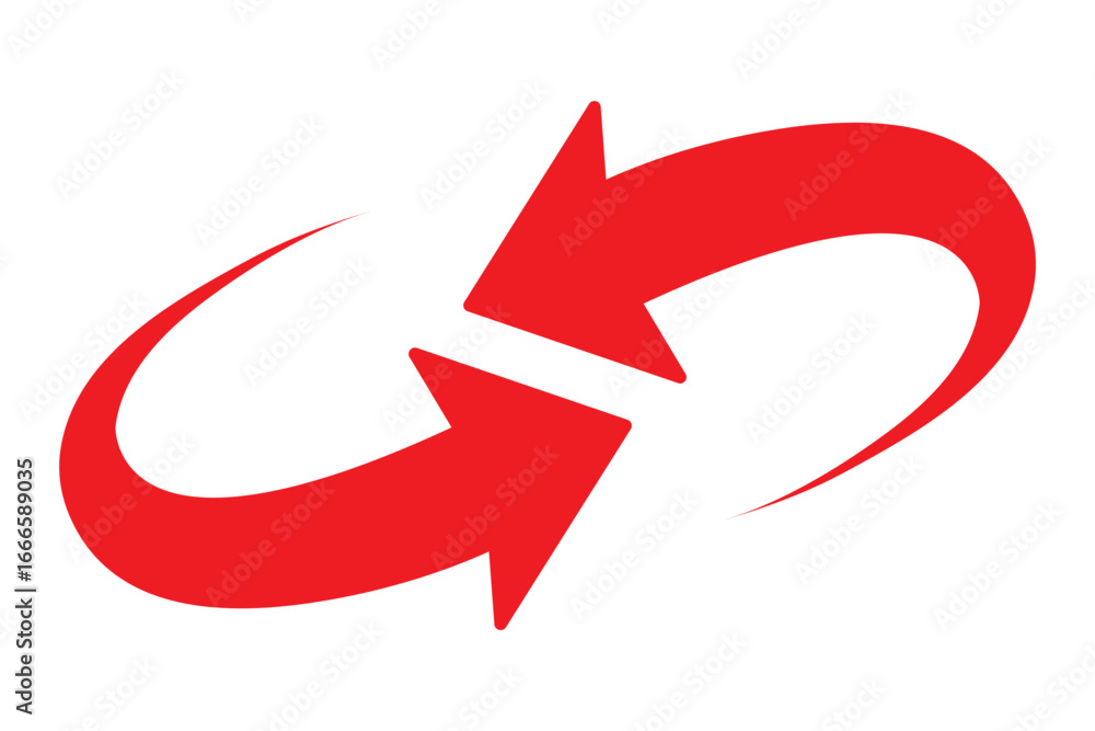 Poster refresh arrow symbol reload sync rotate exchange