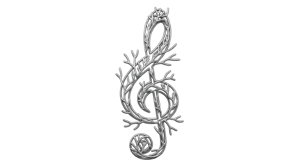 Isolated Treble Clef
