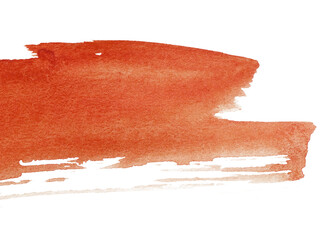 Soft artistic brush paint texture. Hand-painted strokes in fiery shades form a rich artistic...