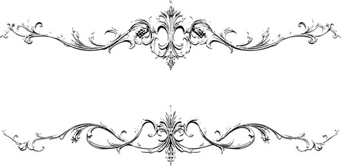 Minimalist Hand-Drawn Arrow and Heart Dividers