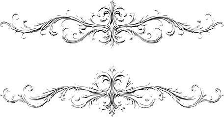 Minimalist Hand-Drawn Arrow and Heart Dividers