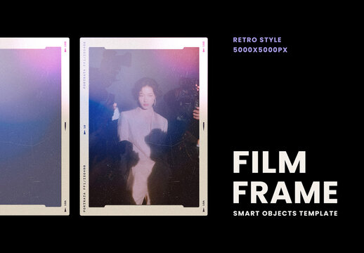 Leak Film Frame Mockup
