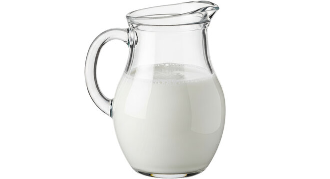 Isolated Pitcher of Milk