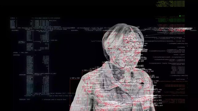 Digital identification by appearance. Face grid: recognition technology. Computer Vision. Data science.