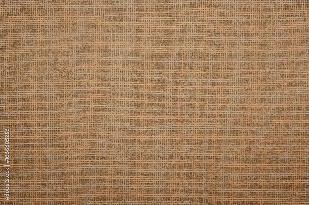 Poster Raw Chicken Egg on Burlap with Empty Space for Text