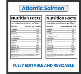 Atlantic Salmon Fish Clipart Icon