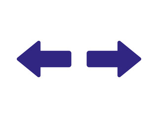 blue arrow icon