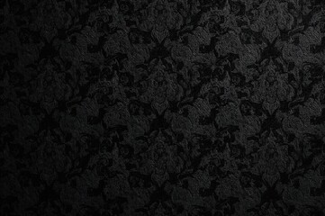 Dark botanical design