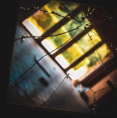 Broken mirror