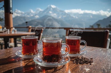 Spiced Chai And Black Tea