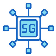 Fototapeta premium 5G Icon Element For Design