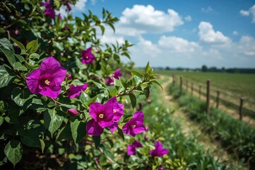 Ornamental plant resembling Bougainvillea