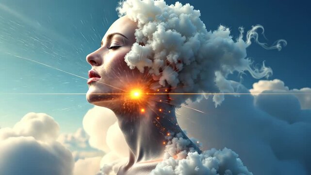 respiration human, lung health, breathing air. Body oxygenation. Alveoli expand during deep inhalation. Pulmonary transfer increases vital capacity. Inhalation rate correlates with fitness.