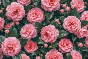 March's Camellia Flower