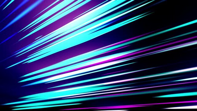 Abstract lines Motion Background. Ideal for technology intros, sci-fi visuals, motion graphics overlays, and digital music visuals. 4K video