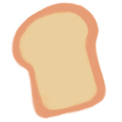 Toast bread Soft Edges Style