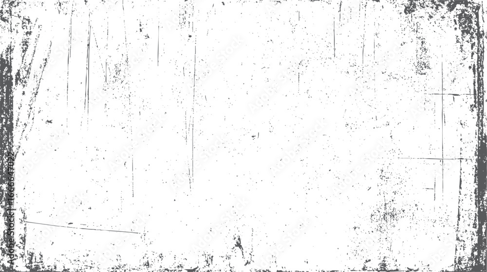 Aufkleber old grunge border texture overlay. scratched and faded surface with visual noise. perfect for vintag