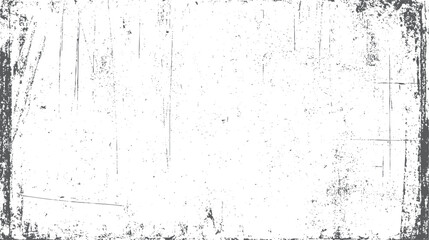 Old grunge border texture overlay. Scratched and faded surface with visual noise. Perfect for vintage backgrounds and graphic design use.