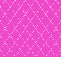 Pink Argyle Coordinate Seamless Repeat