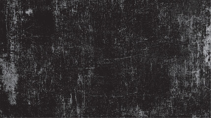 Dark distressed grunge texture. Black rough scratched surface. Vintage dirty background for abstract graphic projects.