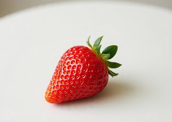 Bright red strawberries with a fresh texture, suitable for healthy food concepts, sweet fruit, and desserts.
