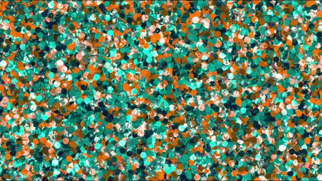 Vivid abstract motion in handdrawn stopmotion style