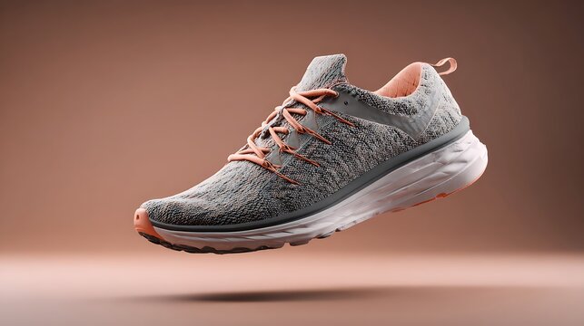 High performance running shoe product shot for athletic footwear and sports apparel promotion use now