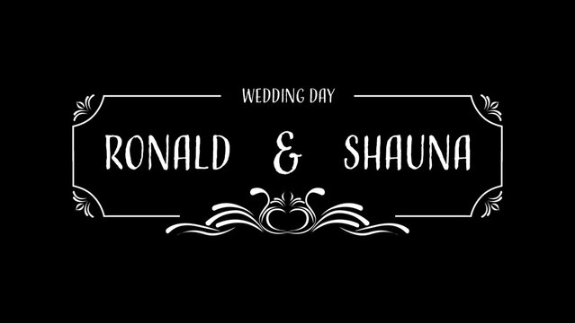 Minimal Wedding Romantic Title 02