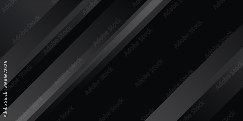 Poster black abstract background. elegant dark diagonal shape elements.