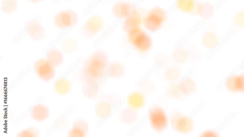 Poster abstract background with vibrant orange, yellow, and pink layered hexagons. modern geometric pattern