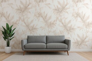 Background for video calls in a residential setting