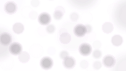 Abstract background with floating purple, pink, and white microscopic cell-like shapes. Digital art with glowing magenta circles and organic forms on transparent background for projects. Bokeh.