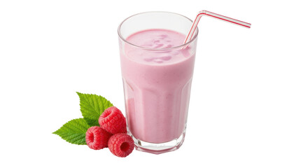 Isolated Raspberry Smoothie