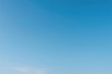 Azure backdrop with soft blue illumination