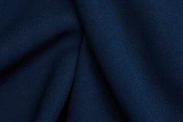 Background pattern with blue textile texture